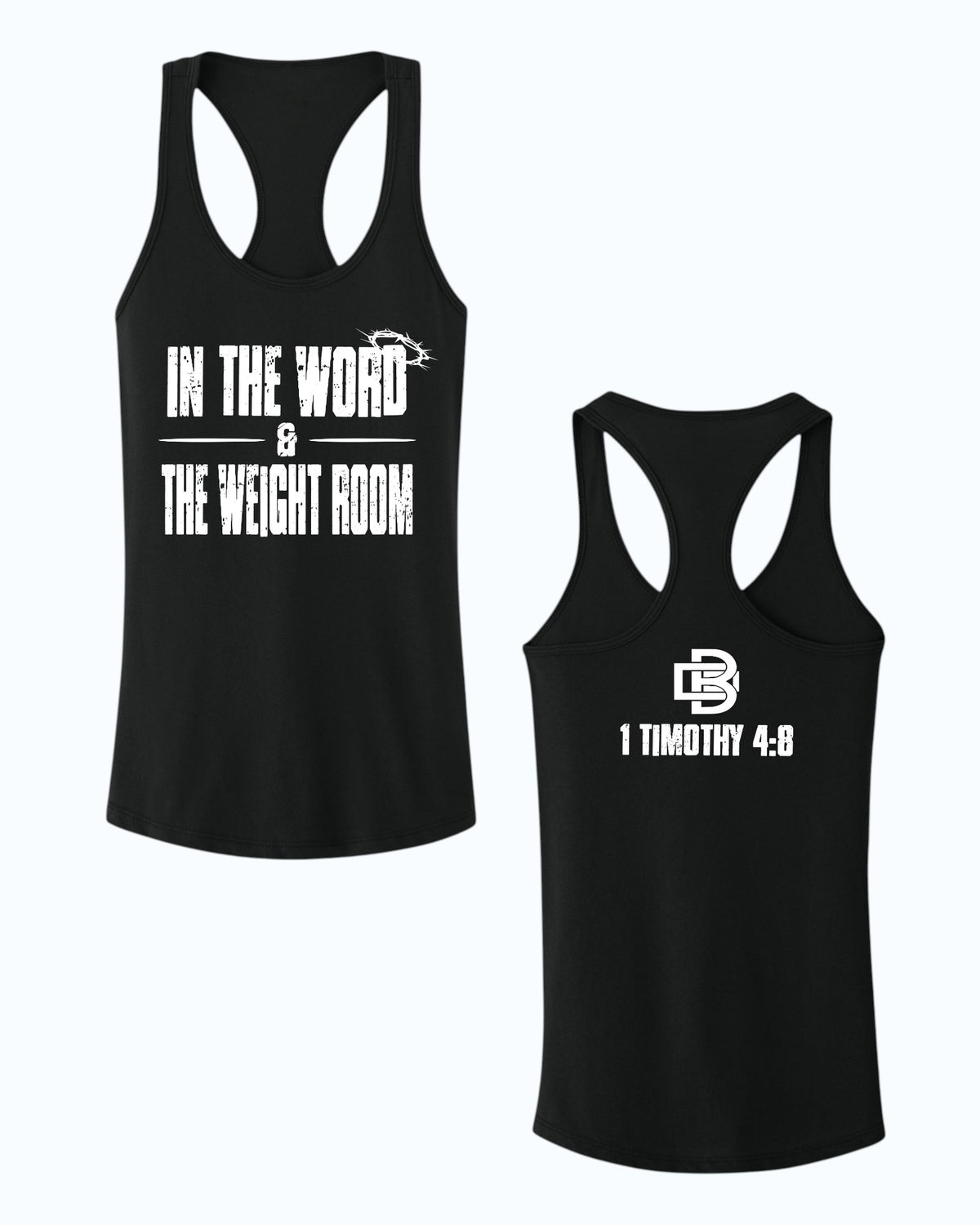 In The Word & The Weight Room Womens Tank