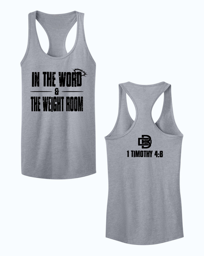 In The Word & The Weight Room Womens Tank