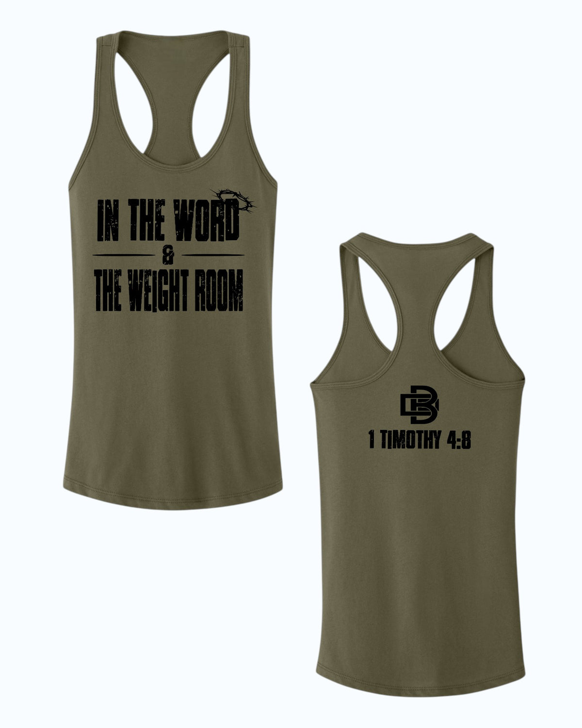 In The Word & The Weight Room Womens Tank