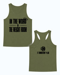 In The Word & The Weight Room Mens Tank