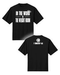 In The Word & The WeightRoom Oversized Tee