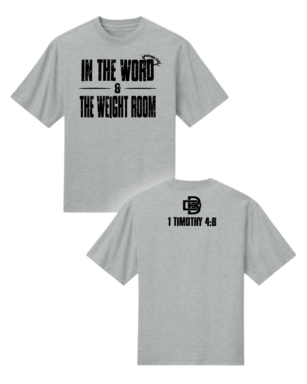 In The Word & The WeightRoom Oversized Tee