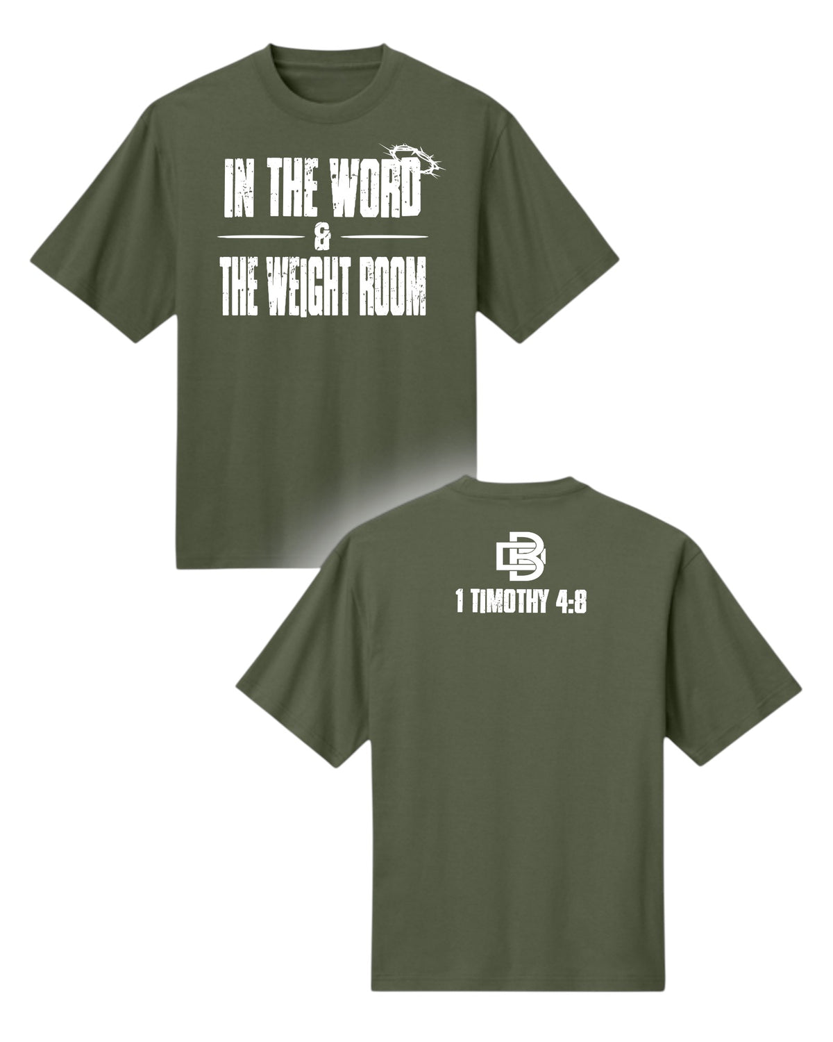 In The Word & The WeightRoom Oversized Tee