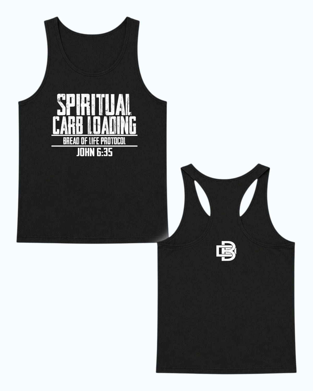 Spiritual Carb Loading Mens Tank