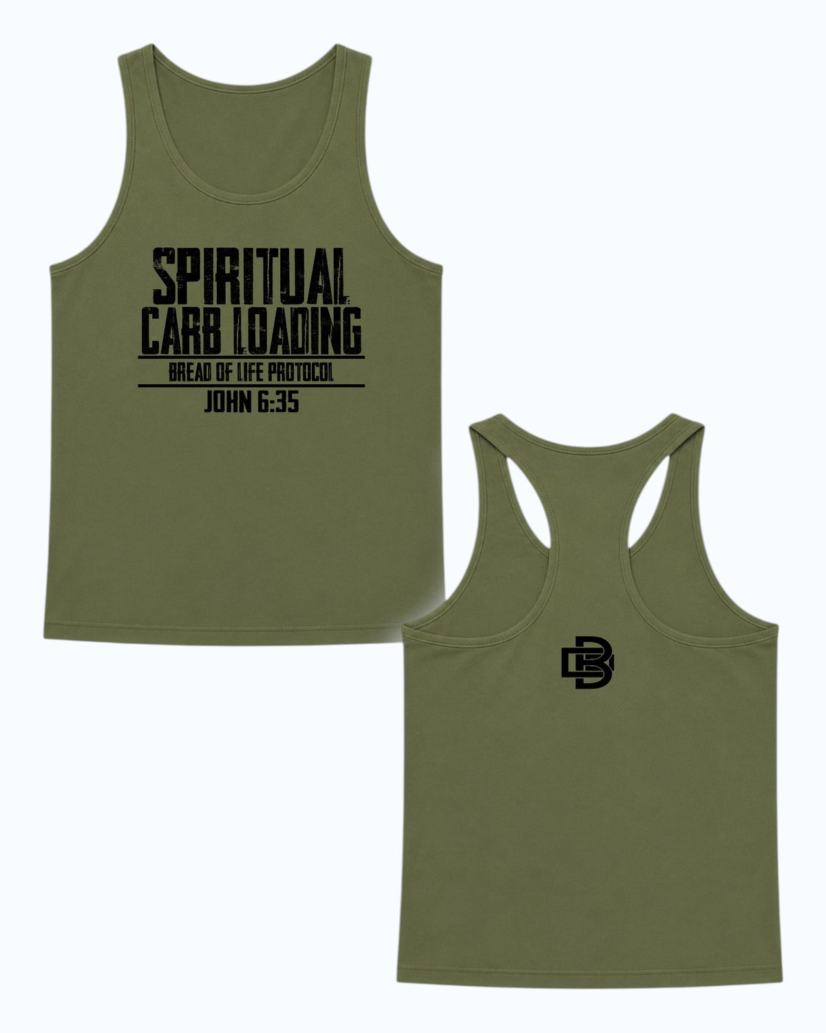 Spiritual Carb Loading Mens Tank