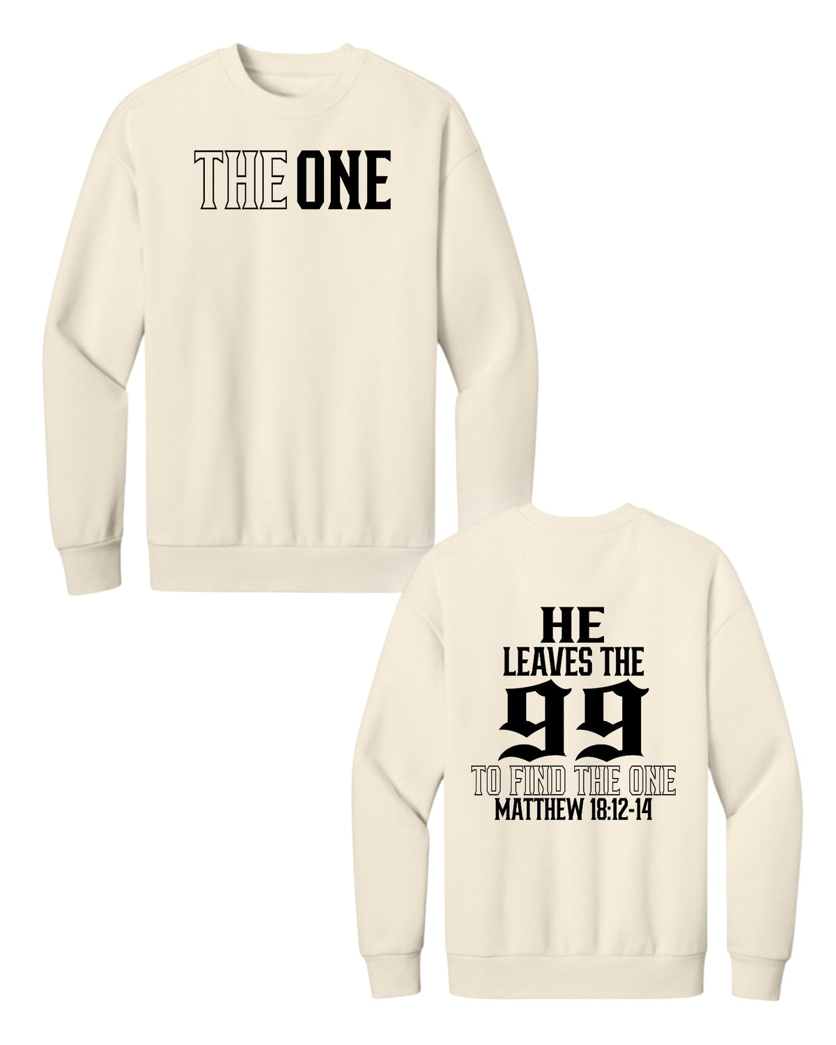 The One Heavyweight Fleece Crew