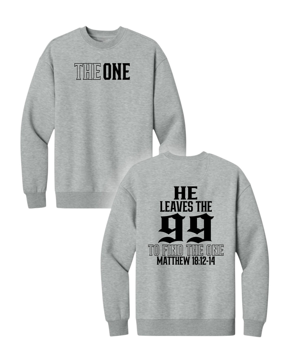 The One Heavyweight Fleece Crew