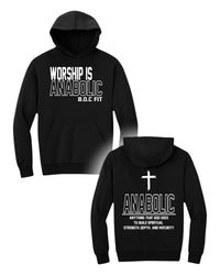Worship Is Anabolic Heavyweight Hoodie