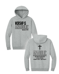 Worship Is Anabolic Heavyweight Hoodie