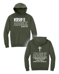 Worship Is Anabolic Heavyweight Hoodie