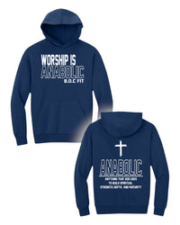 Worship Is Anabolic Heavyweight Hoodie