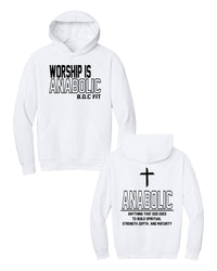 Worship Is Anabolic Heavyweight Hoodie