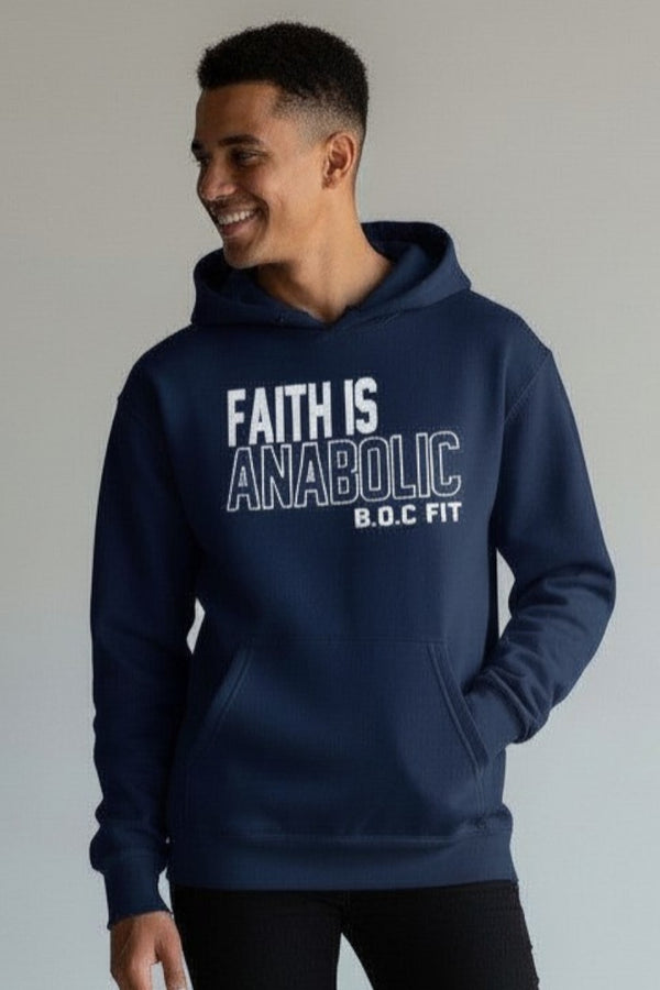 Faith Is Anabolic Heavyweight Hoodie