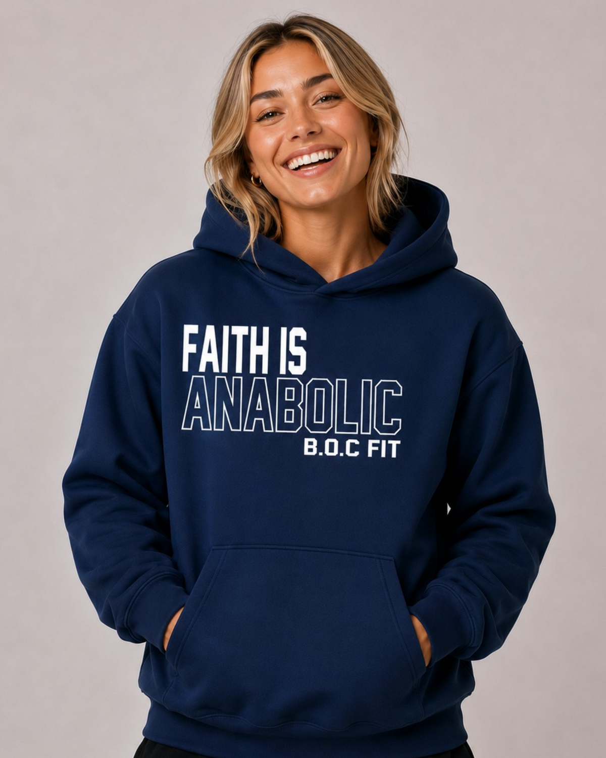 Faith Is Anabolic Heavyweight Hoodie