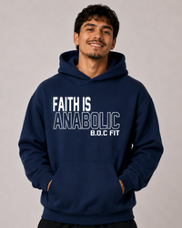 Faith Is Anabolic Heavyweight Hoodie