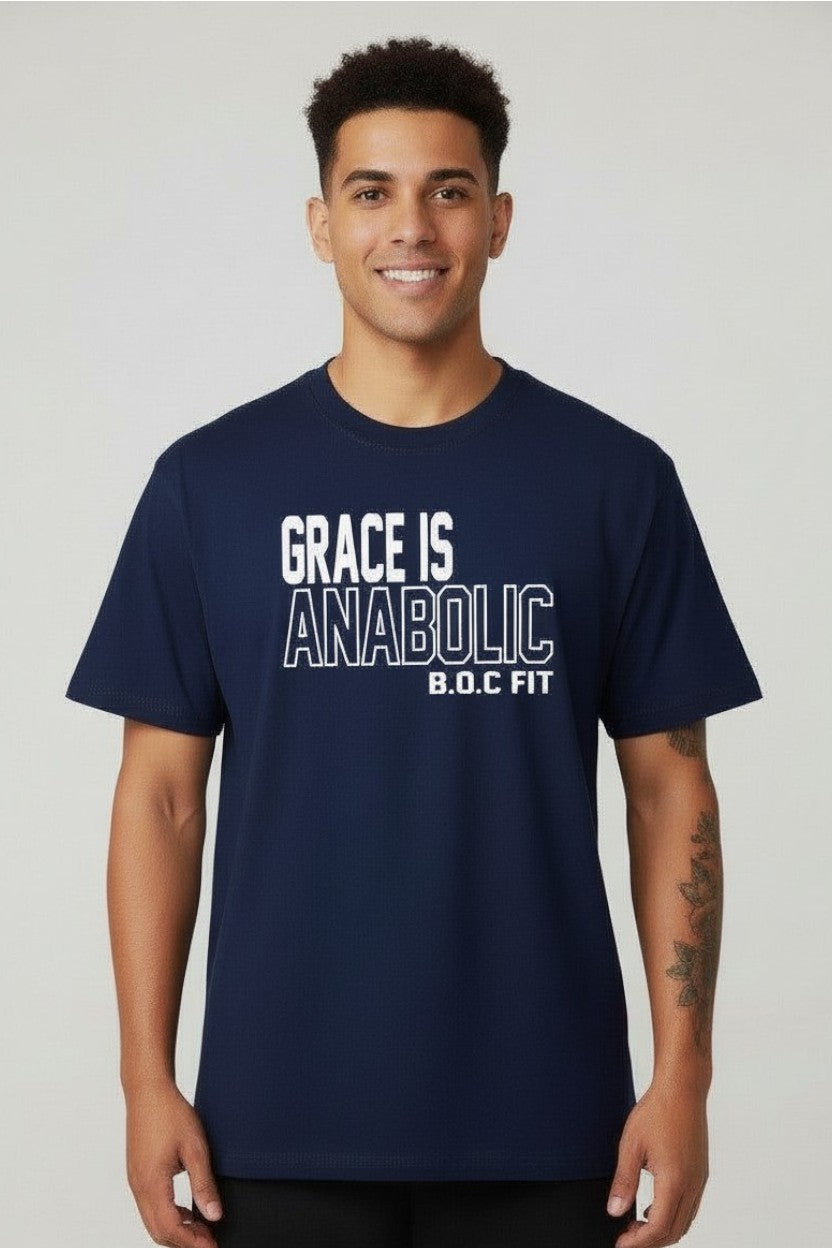 Grace Is Anabolic Oversized Tee