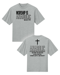 Worship Is Anabolic Oversized Tee