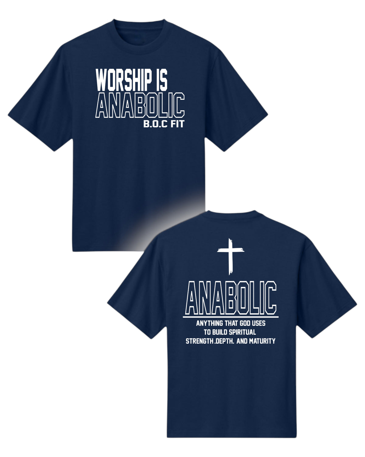 Worship Is Anabolic Oversized Tee